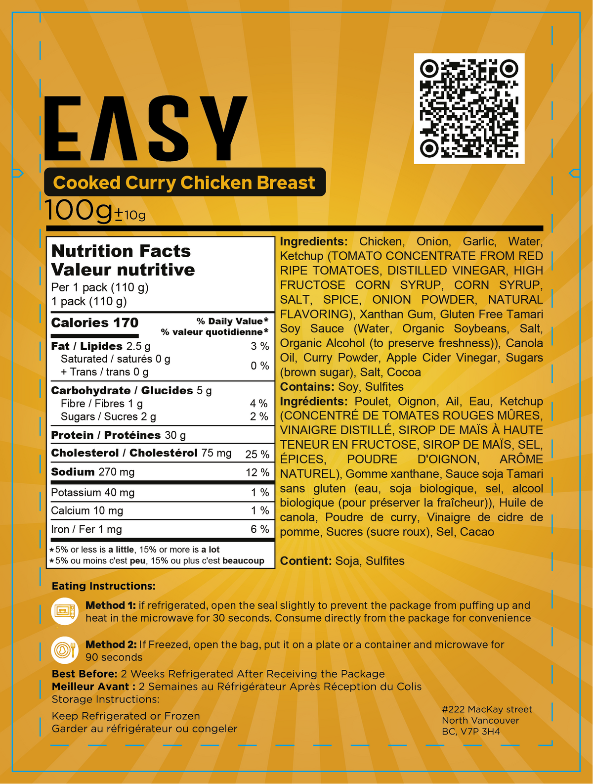 EASY Cooked Curry Chicken Breast 